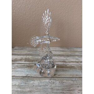 Princess House Wonders of the Wild Crystal Eagle Figurine Vintage - NO Box
